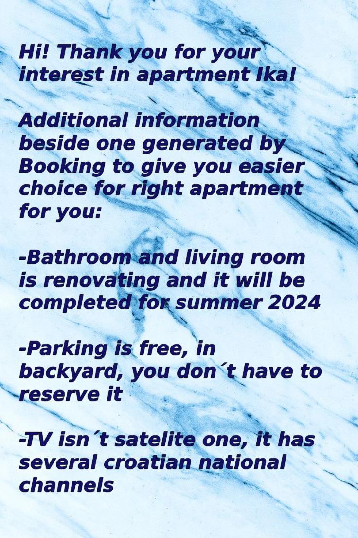 Apartment Ika Baska  Bagian luar foto